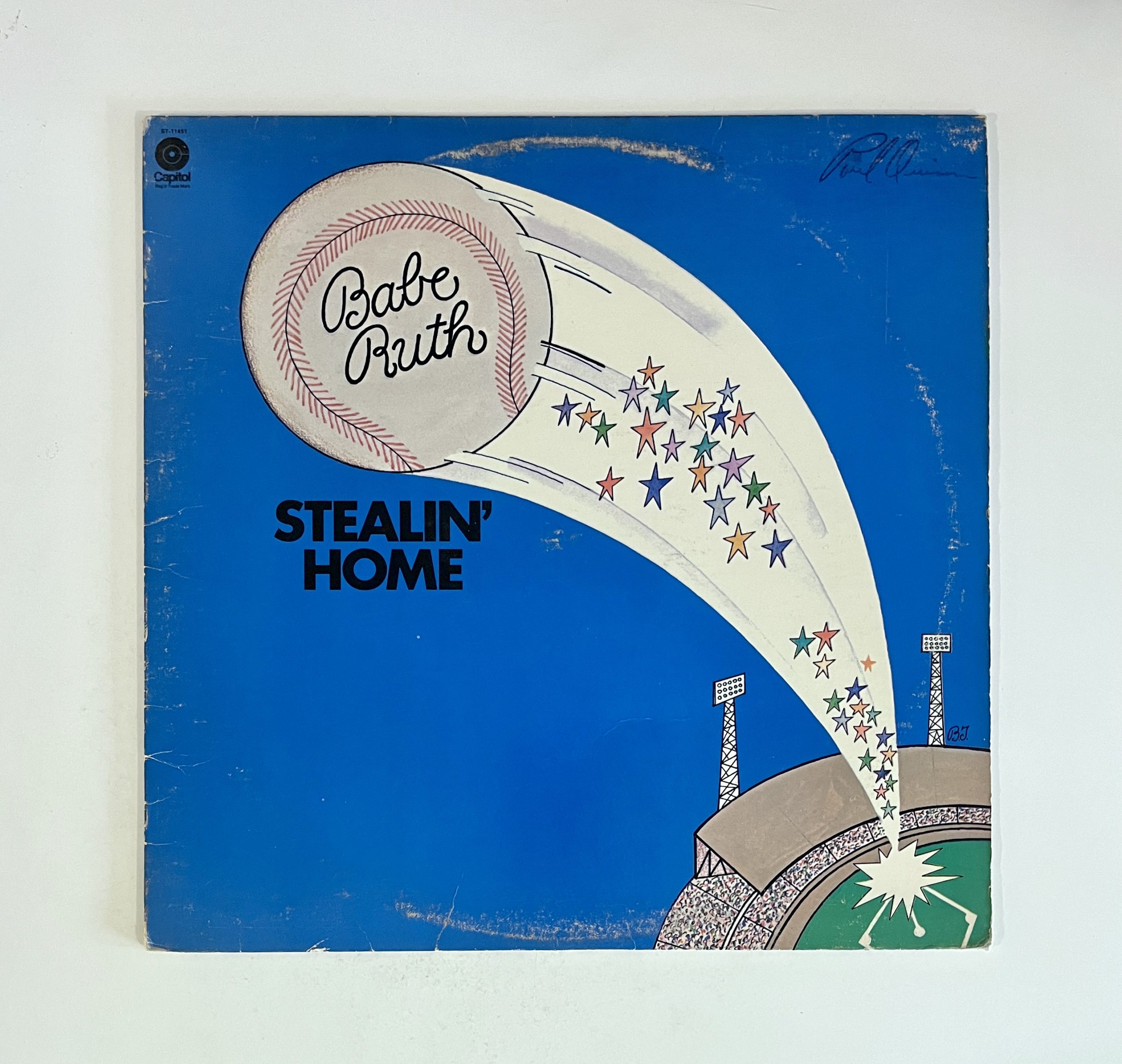 Babe Ruth Stealin Home Vinyl Album LP ST-11451