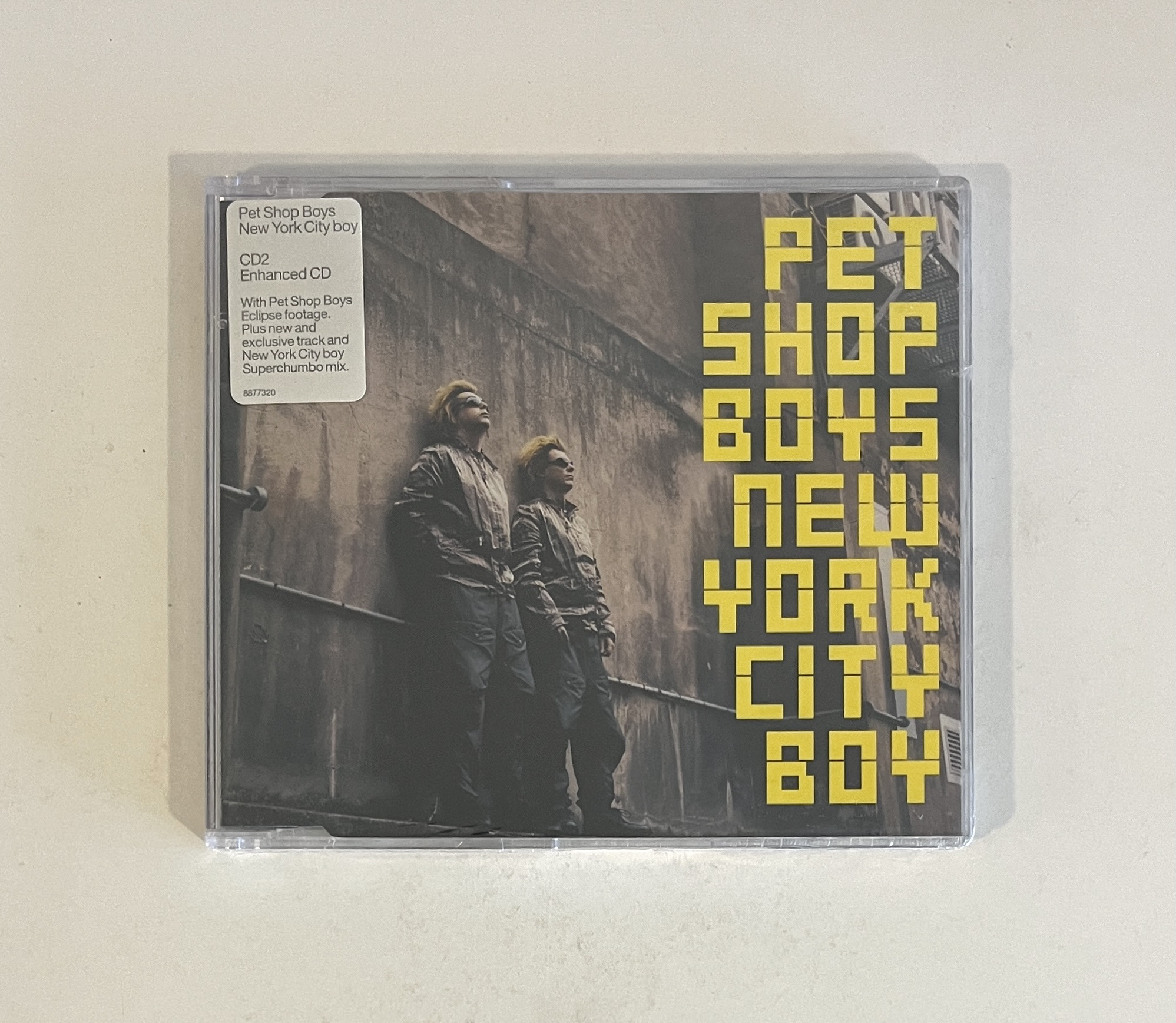 Pet Shop Boys New York City Boy Maxi Single CD 2 ONLY BRAND NEW SEALED!!! 7243 8 87732 0 1 CDR 6525