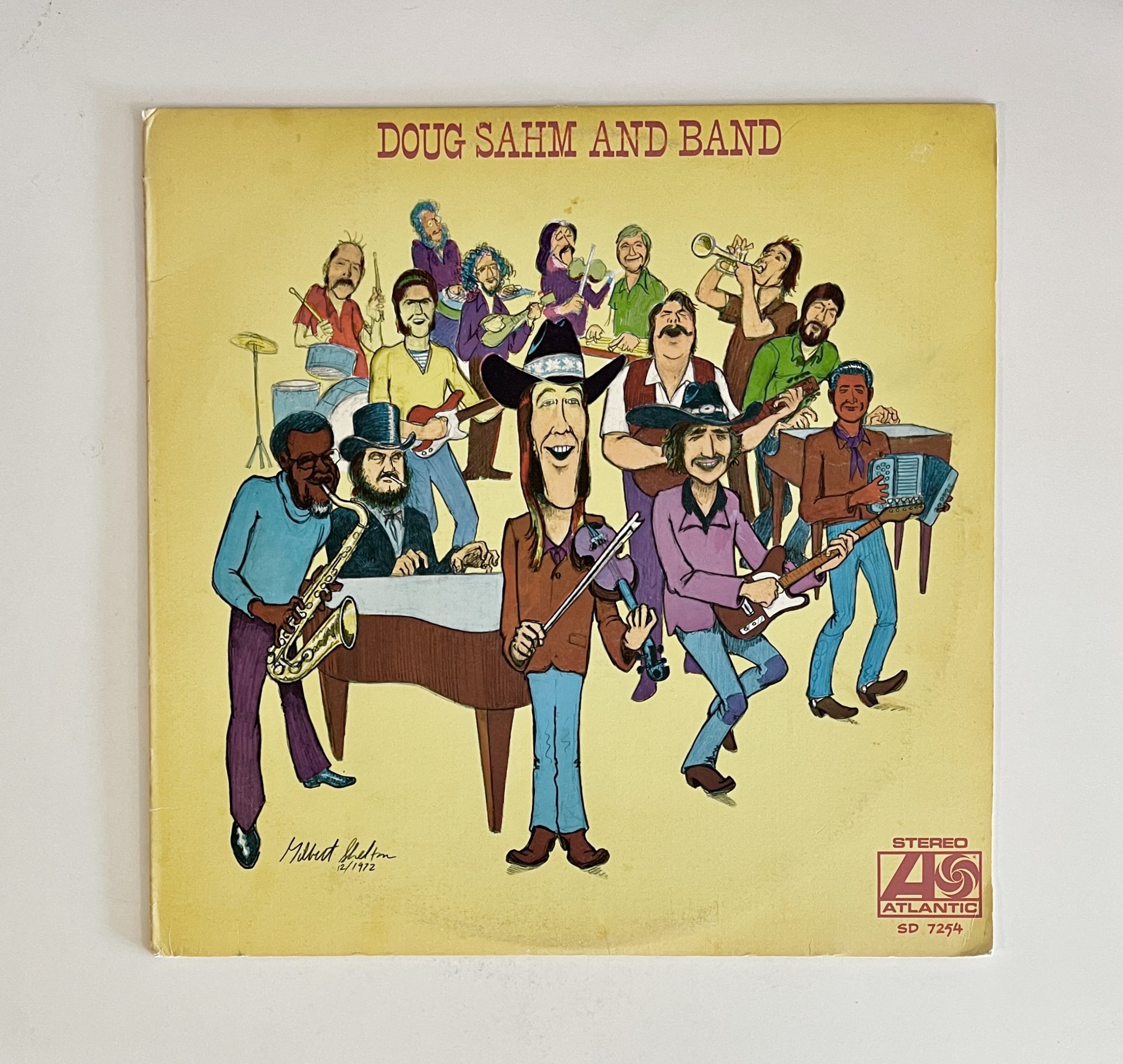 Doug Sahm And Band Bob Dylan Charlie Owens Vinyl Album USA LP NO SCRATCHES!!! SD 7254