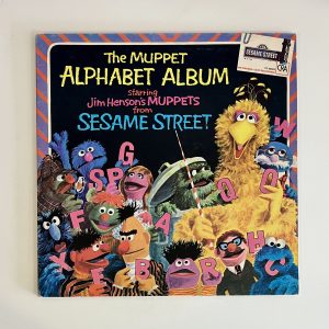 Sesame Street The Muppet Alphabet Album Childrens Kids Music Frank Oz Vinyl LP CC-25503