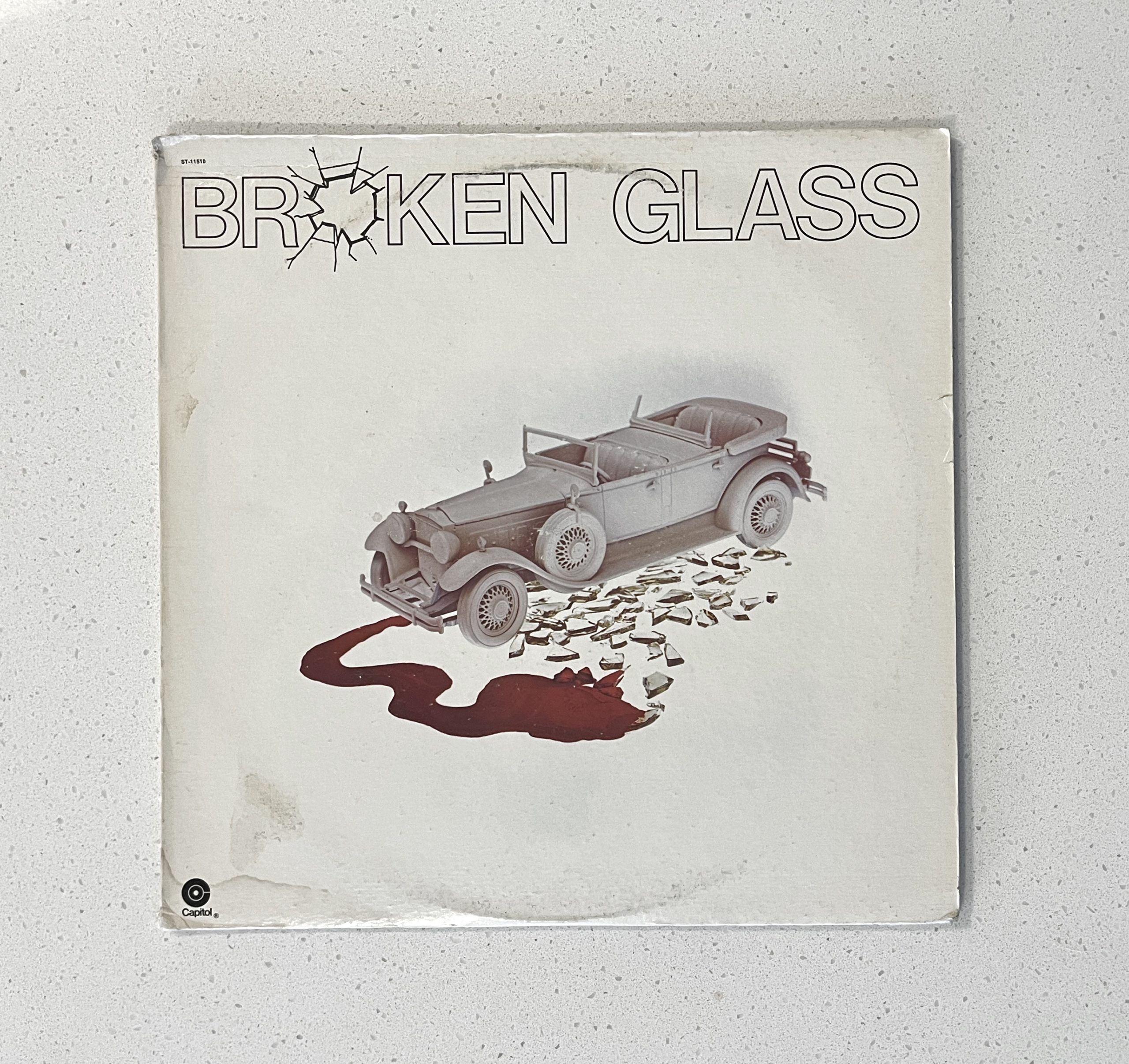 Broken Glass Self Titled S/T Blues Rock Tony Ashton Vinyl Album USA LP ST-11510