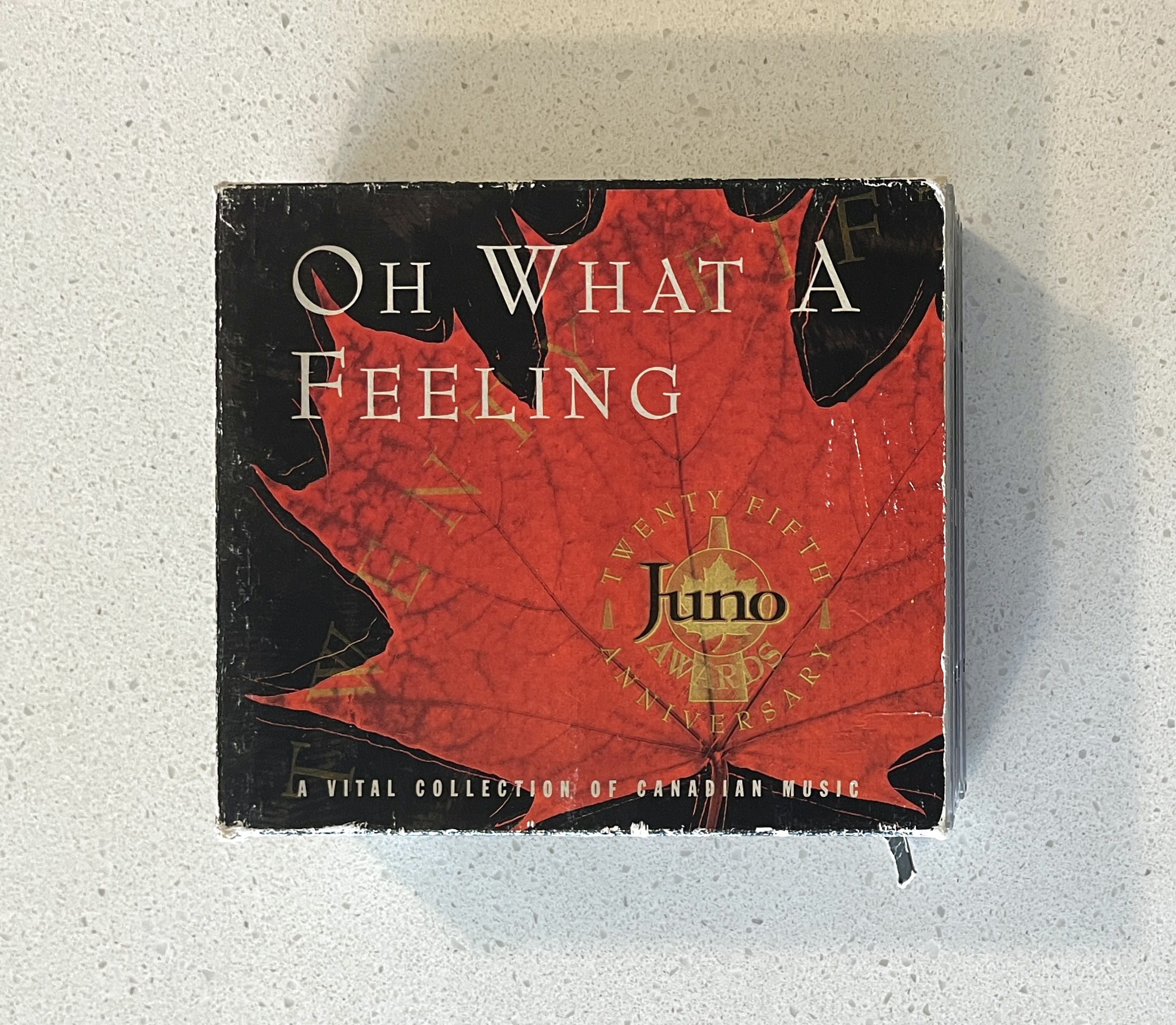 Oh What A Feeling Juno Box Set A Vital Collection Of Canadian Music 4CD JUNO 25