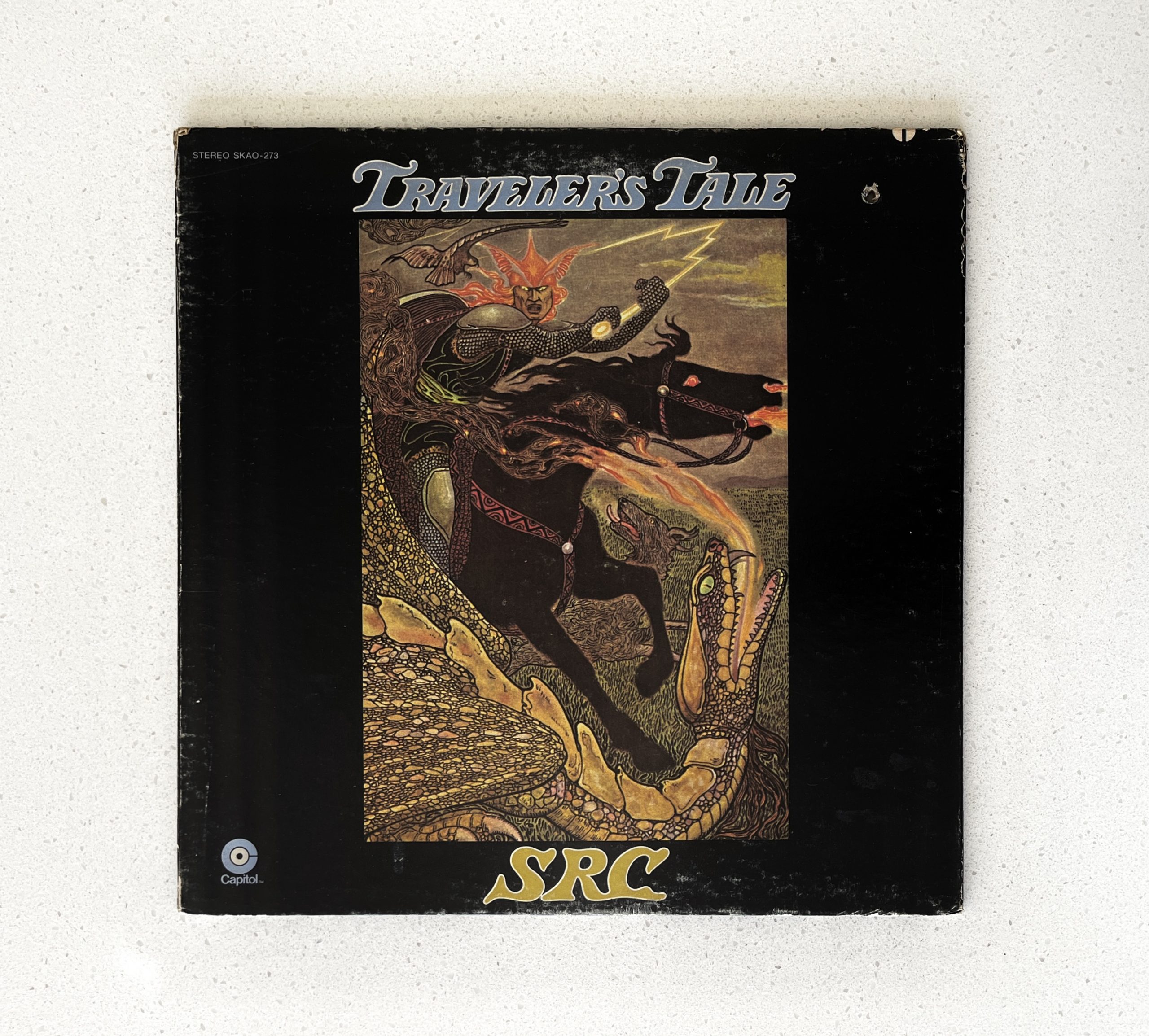 SRC Traveler's Tale Psych Prog Rock Vinyl Album LP SKAO-273
