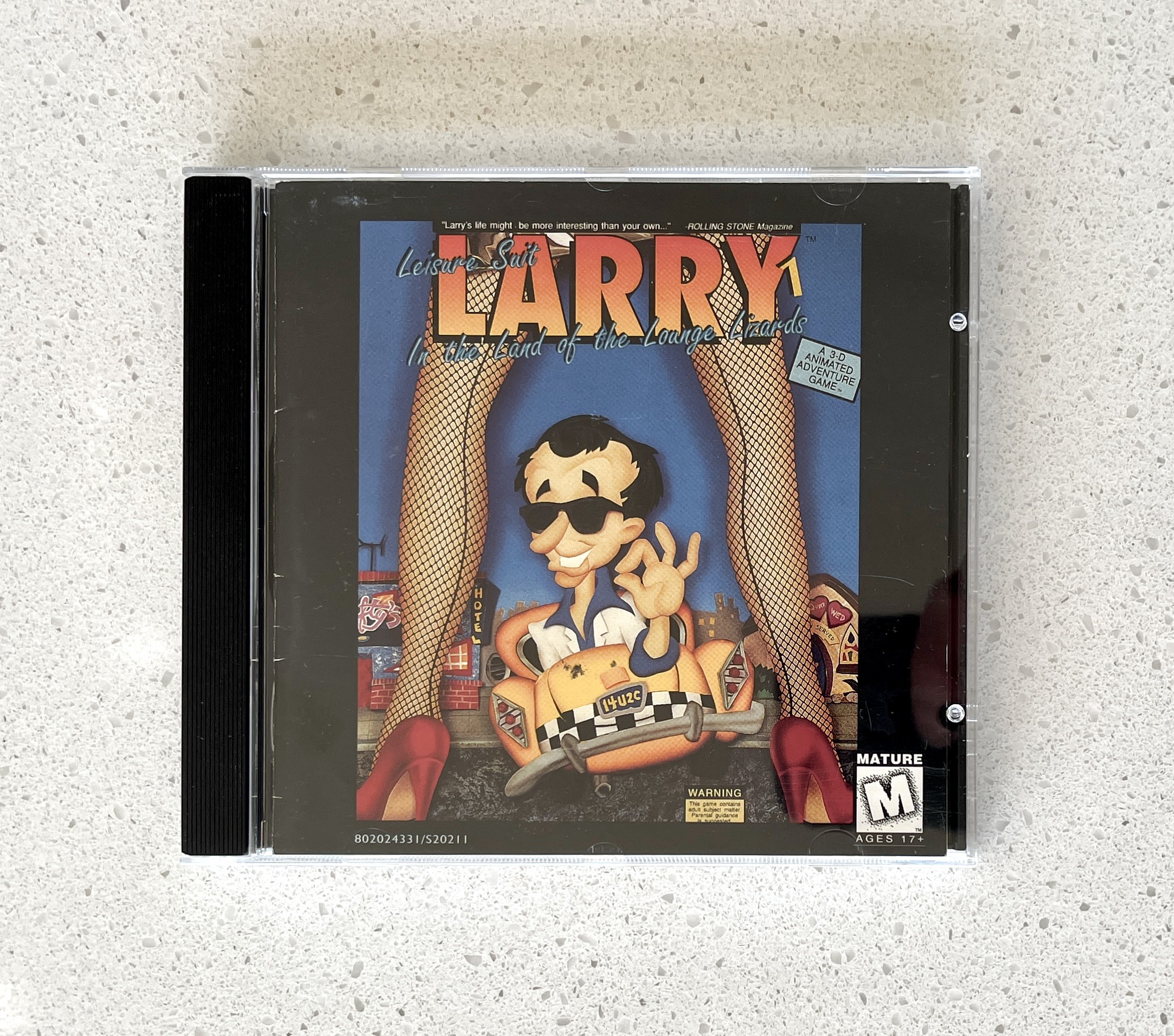 Leisure Suit Larry In The Land Of The Lounge Lizards PC Game CD-ROM Rated M