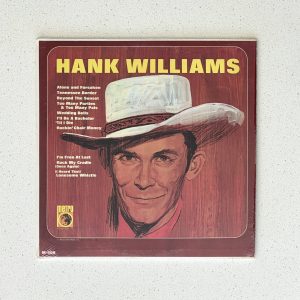 Hank Williams Self Titled Vinyl Album LP VG+/NM (M-509)