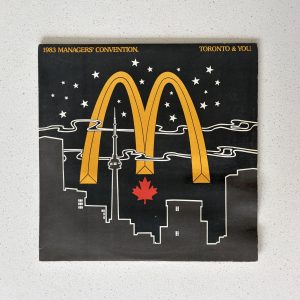 McDonalds 1983 Managers Convention Toronto & You Vinyl Album LP NM/G (CSPS 2234)