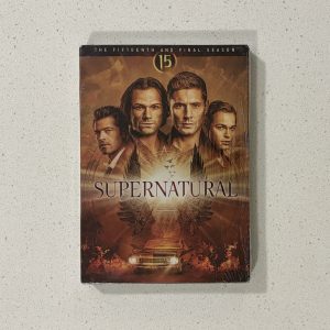 Supernatural The Fifteenth and Final Season DVD BRAND NEW SEALED!!!