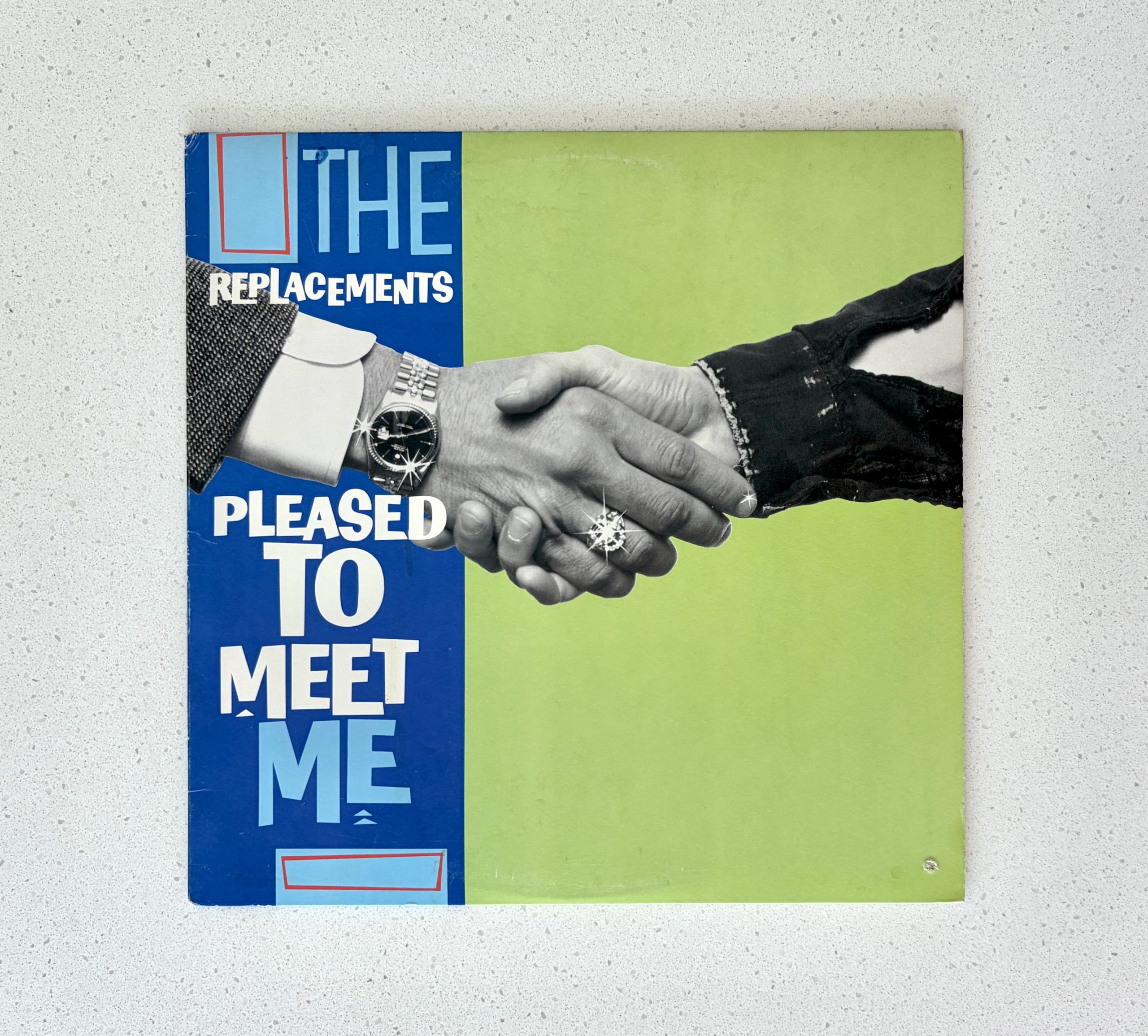 The Replacements Pleased To Meet Me US Press Vinyl Album LP 1987 VG+/VG (1-25557)