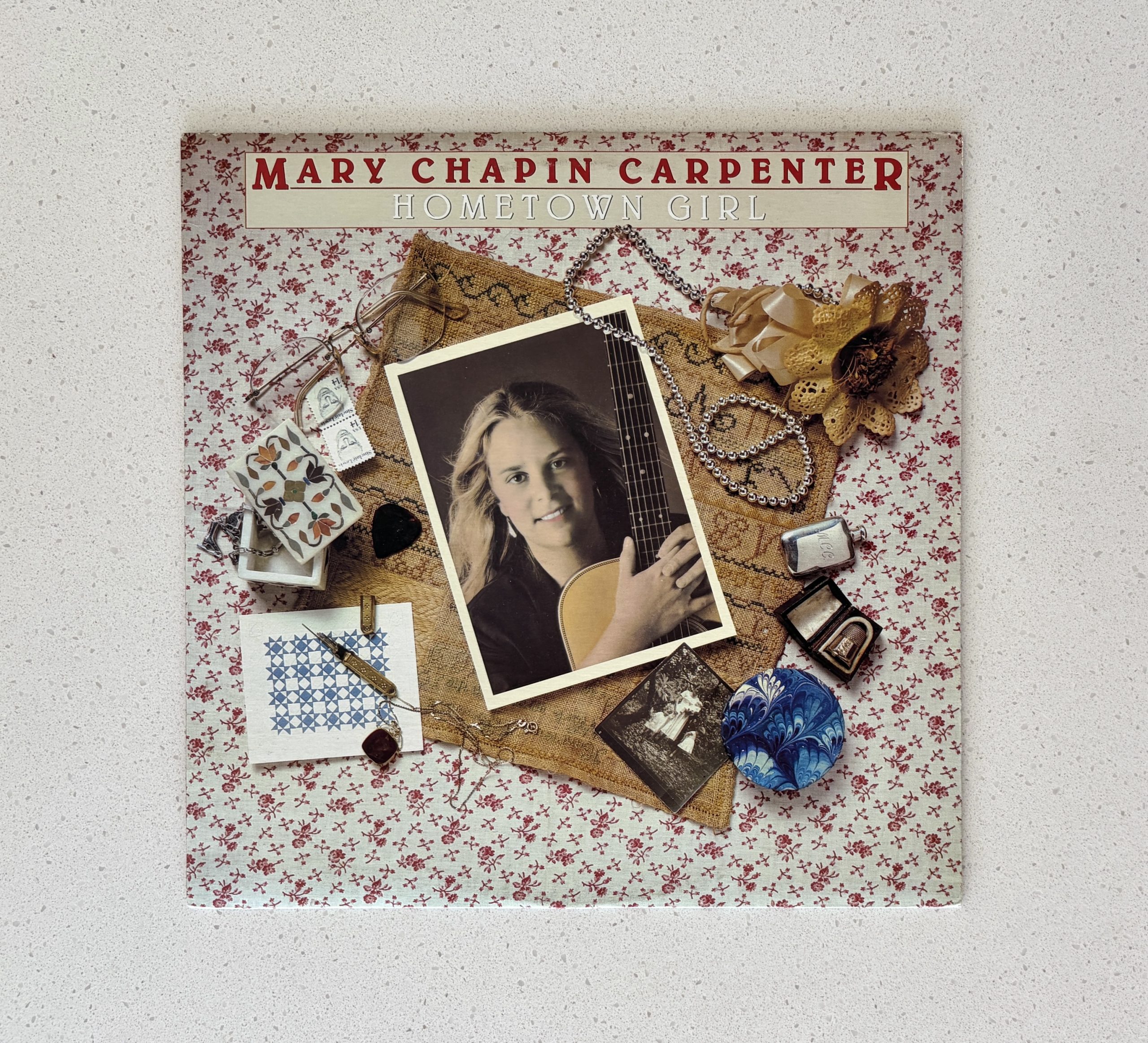 Mary Chapin Carpenter Hometown Girl Vinyl Album LP PROMO STAMP!!! VG+/NM (FC 40758)