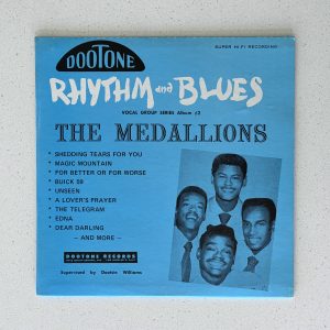 The Medallions Rhythm and Blues Vocal Group Series Album #2 Vinyl LP VG+/VG+