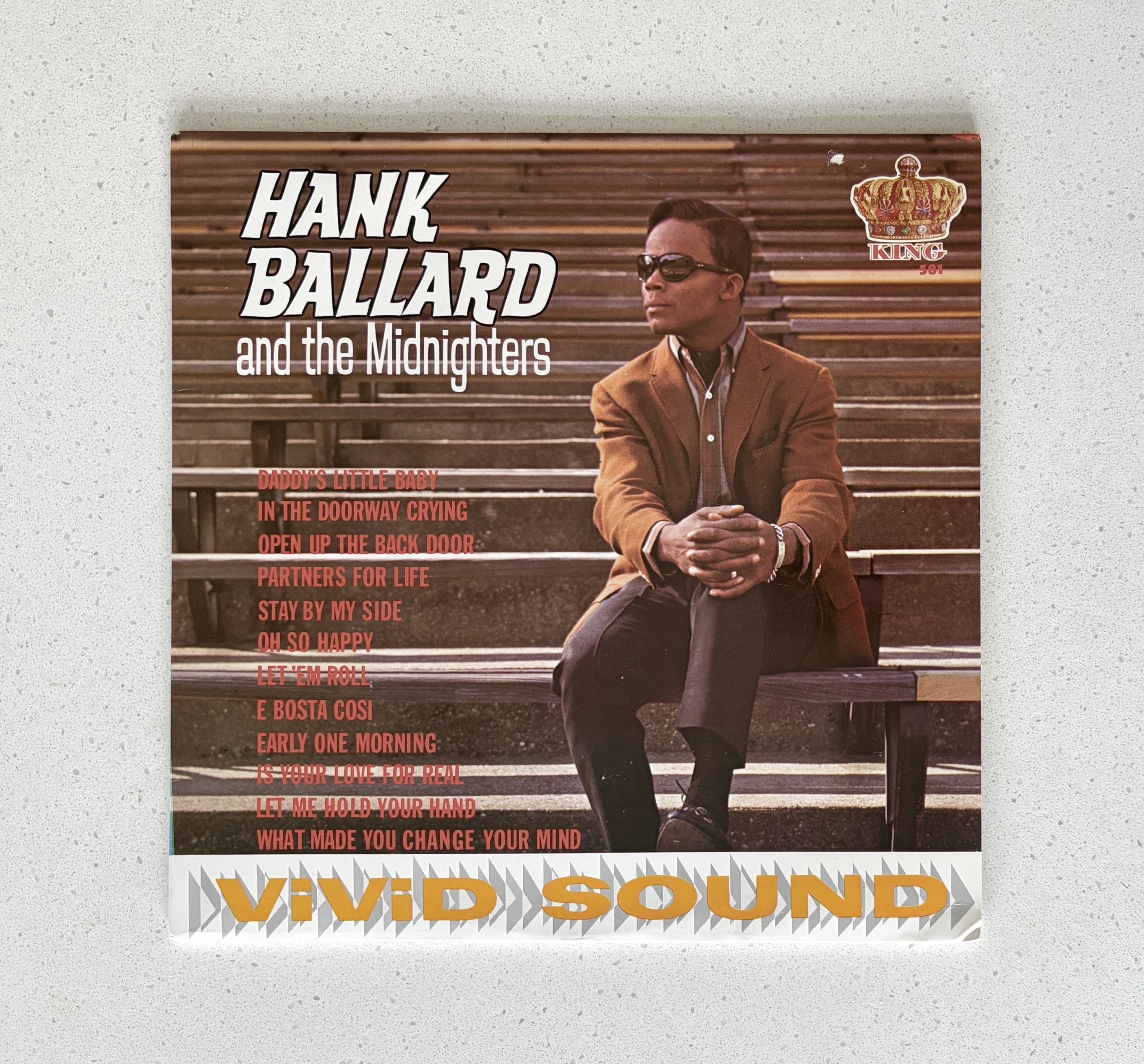 Hank Ballard And The Midnighters Self Titled S/T R&B Vinyl Album LP NM/VG (581)