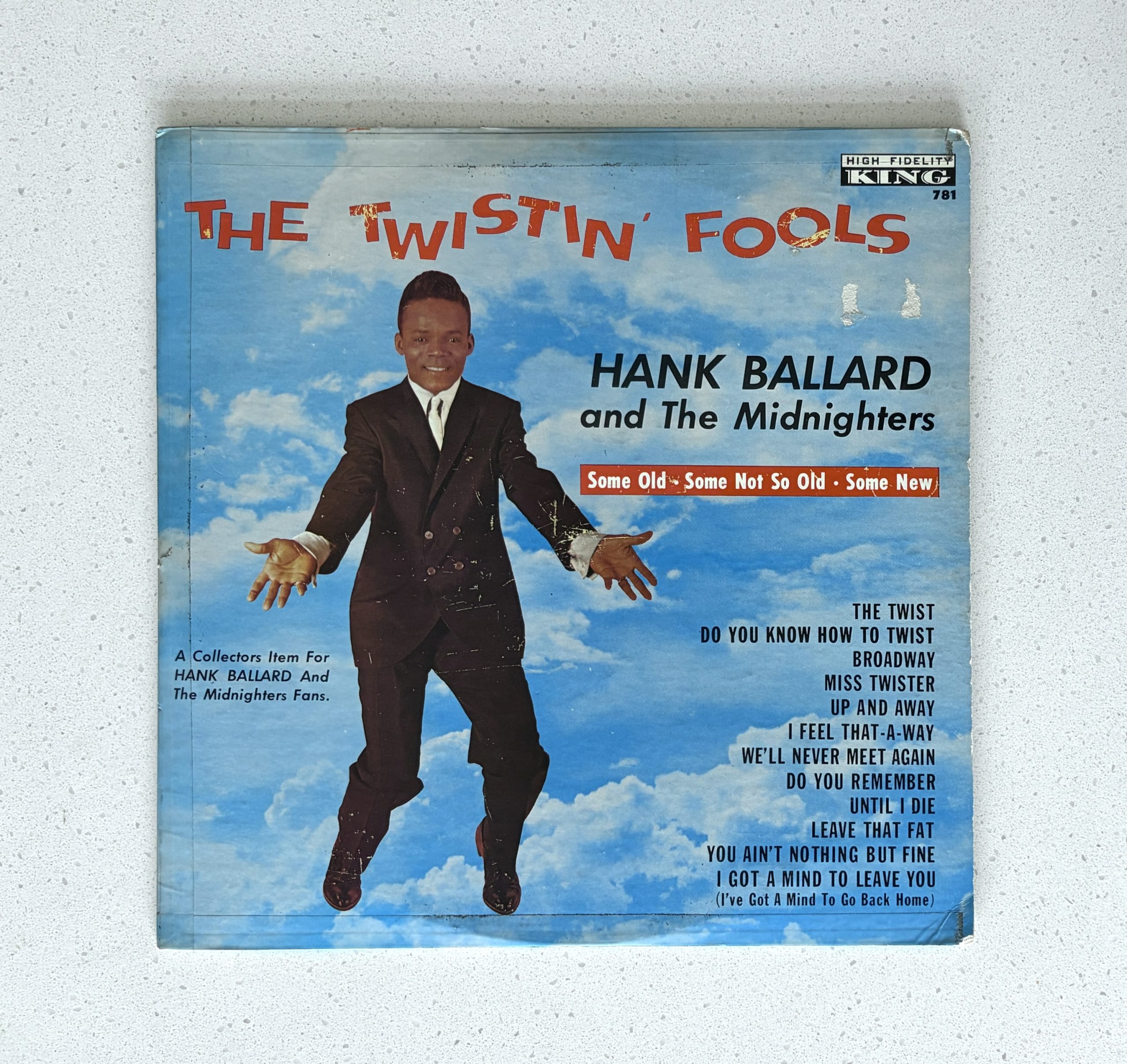 Hank Ballard And The Midnighters The Twistin Fools Vinyl Album LP VG+/G+ (781)