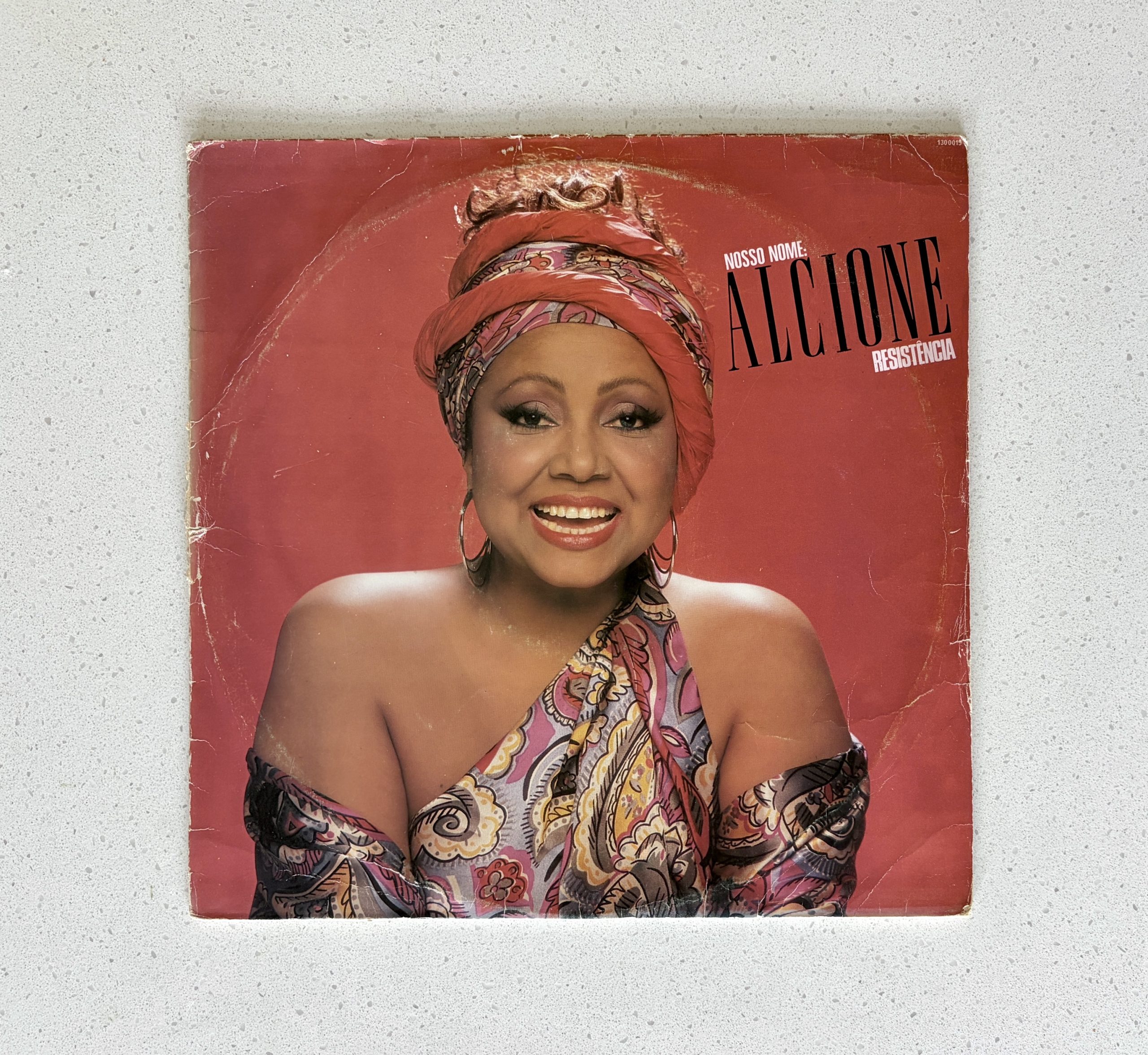 Alcione Nosso Nome Resistencia Brazillian Music Vinyl Album LP VG/VG (130.0015)