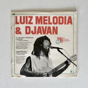 Luiz Melodia & Djavan Historia Da Musica Popular Brasileira Vinyl Album LP