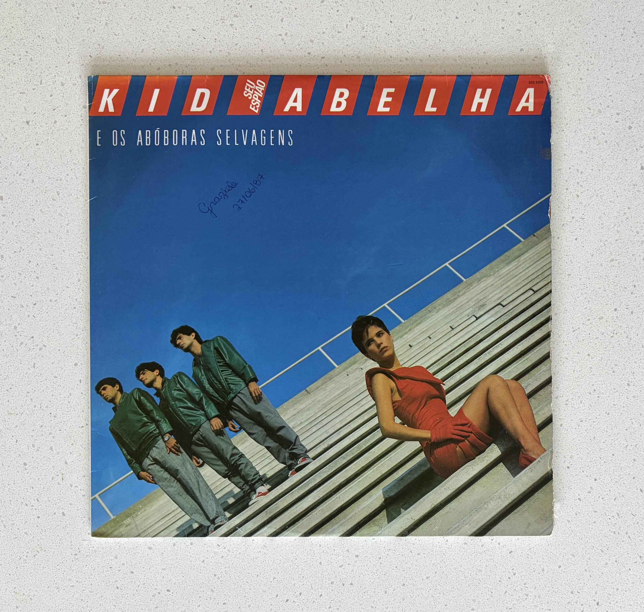 Kid Abelha E Os Aboboras Selvagens Seu Espião Vinyl Album LP VG+/VG (603.6008 BR 22090)