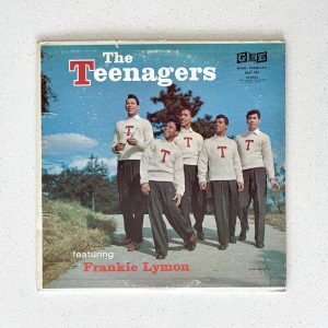 The Teenagers Featuring Frankie Lymon Vinyl Album 1963 LP COMPLETE W TICO INSERT!!! VG+/VG (GLP-701)