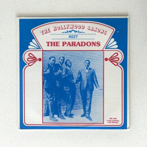 The Hollywood Saxons Meet The Paradons Doo Wop Vinyl Album LP NM/VG+ (Mil-100)