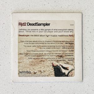 RJD2 Dead Sampler CD USA (DJX43)